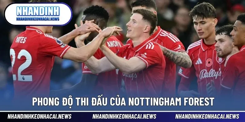 Nottingham Forest – Sức Mạnh Truyền Thống Giữa Thời Hiện Đại 3 Phong độ hiện tại và dấu ấn thi đấu của Forest