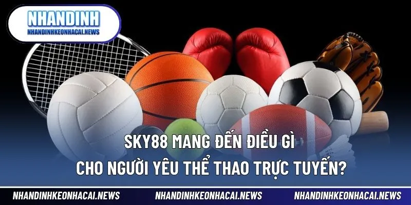 SKY88 – Cá Độ Thể Thao Sống Động Ngay Trong Tầm Tay 3 Trải nghiệm cá cược thể thao trực tuyến hấp dẫn tại nhà cái